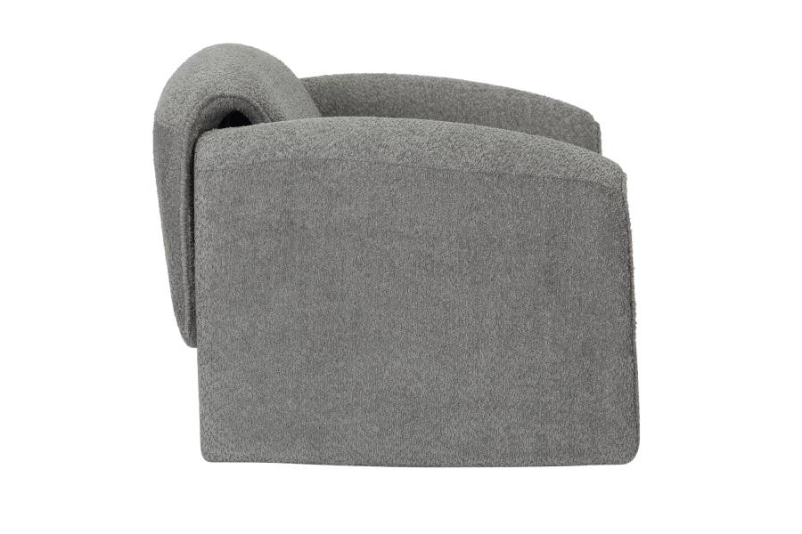 ΠΟΛΥΘΡΟΝΑ LAFORGE HM9679.01 ΓΚΡΙ ΜΠΟΥΚΛΕ ΥΦΑΣΜΑ-ΜΕΤΑΛΛΙΚΟΣ ΣΚΕΛΕΤΟΣ 100x83x66Υεκ.