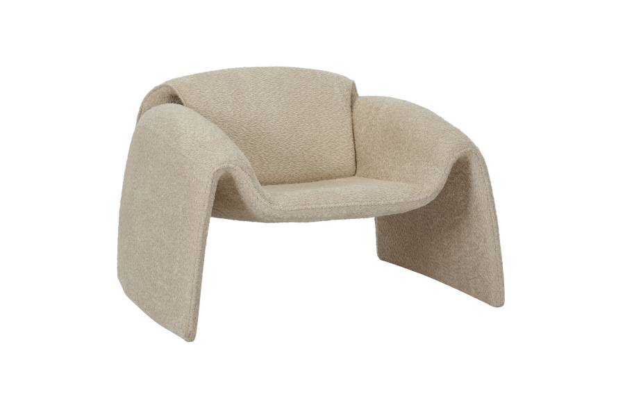 ΠΟΛΥΘΡΟΝΑ LAFORGE HM9679.03 ΜΠΕΖ ΜΠΟΥΚΛΕ ΥΦΑΣΜΑ-ΜΕΤΑΛΛΙΚΟΣ ΣΚΕΛΕΤΟΣ 100x83x66Υεκ.