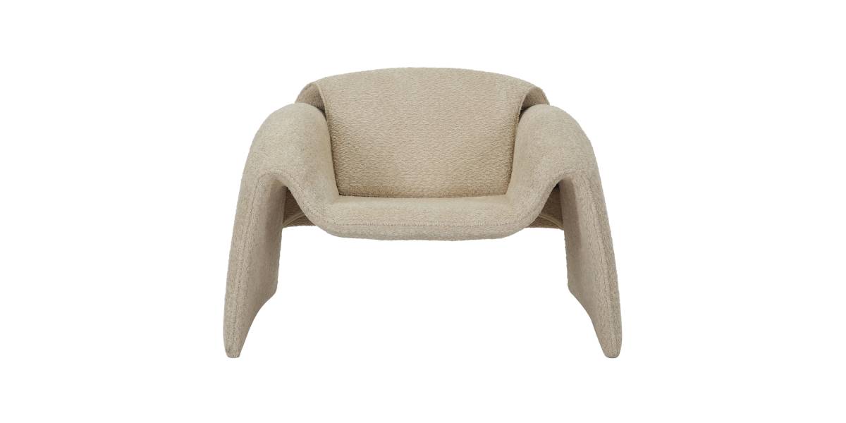 ΠΟΛΥΘΡΟΝΑ LAFORGE HM9679.03 ΜΠΕΖ ΜΠΟΥΚΛΕ ΥΦΑΣΜΑ-ΜΕΤΑΛΛΙΚΟΣ ΣΚΕΛΕΤΟΣ 100x83x66Υεκ.