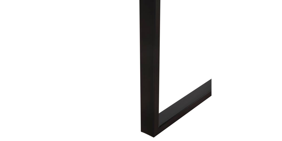 ΤΡΑΠΕΖΙ ΣΑΛΟΝΙΟΥ SHABEN HM9585.04 MDF ΚΑΡΥΔΙ ΞΥΛΟ-ΜΑΥΡΗ ΜΕΤΑΛΛΙΚΗ ΒΑΣΗ 120x56X45Yεκ.