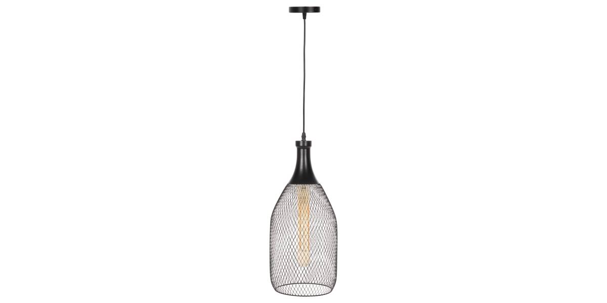 ΦΩΤΙΣΤΙΚΟ ΟΡΟΦΗΣ ΚΡΕΜΑΣΤΟ HM4105 ΜΑΥΡΟ ΜΕΤΑΛΛΙΚΟ ΚΑΠΕΛΟ Φ20x145Υεκ.