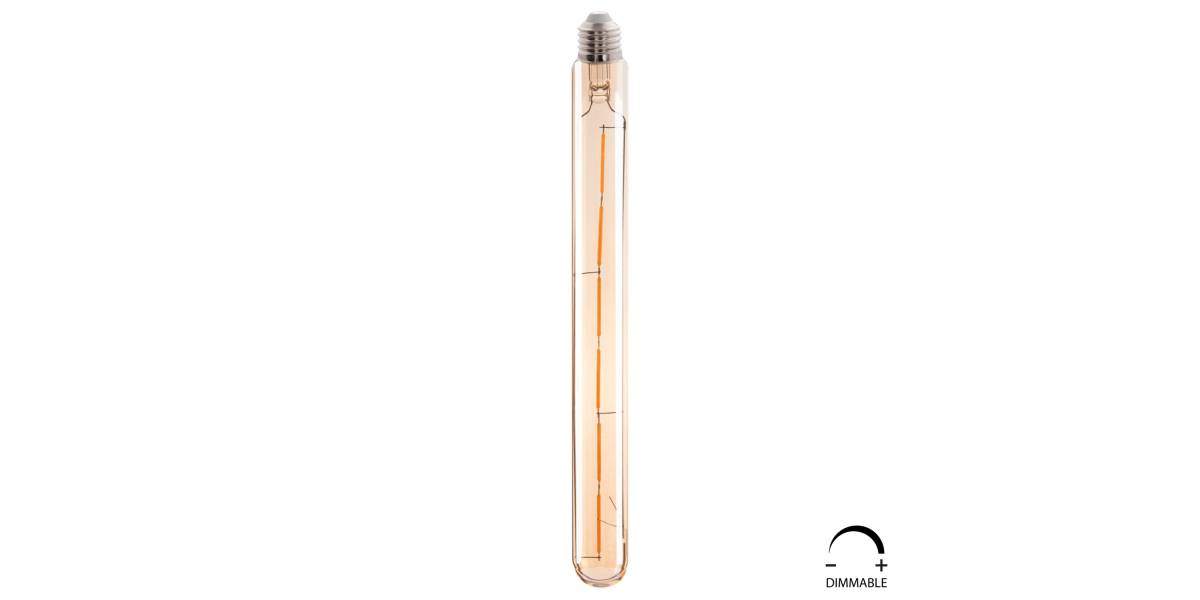 ΛΑΜΠΤΗΡΑΣ HM4190 LED FILAMENT 6W E27 3000K ΧΡΥΣΟ DIMMABLE