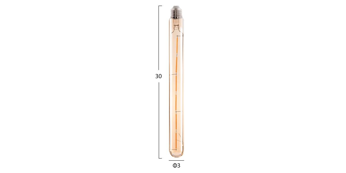 ΛΑΜΠΤΗΡΑΣ HM4190 LED FILAMENT 6W E27 3000K ΧΡΥΣΟ DIMMABLE