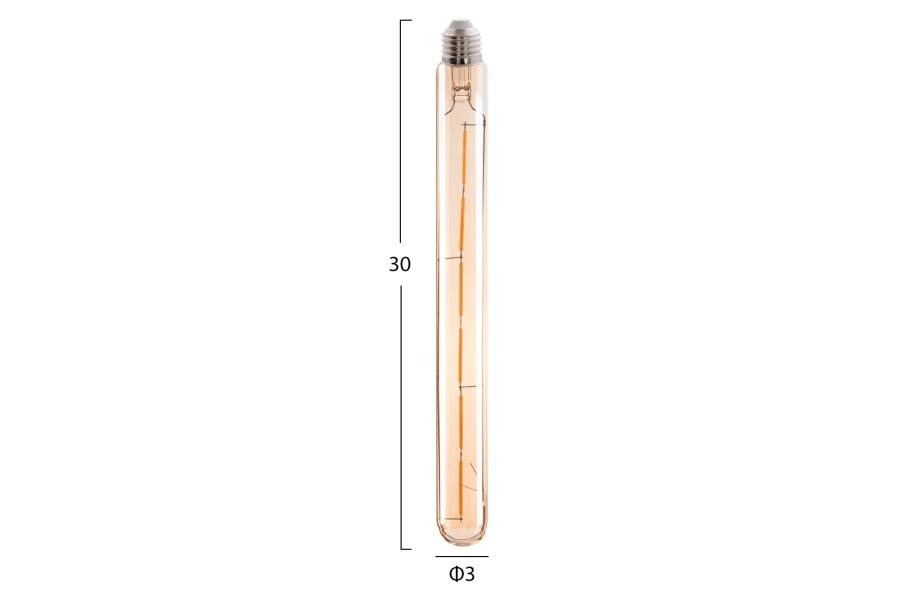 ΛΑΜΠΤΗΡΑΣ HM4190 LED FILAMENT 6W E27 3000K ΧΡΥΣΟ DIMMABLE