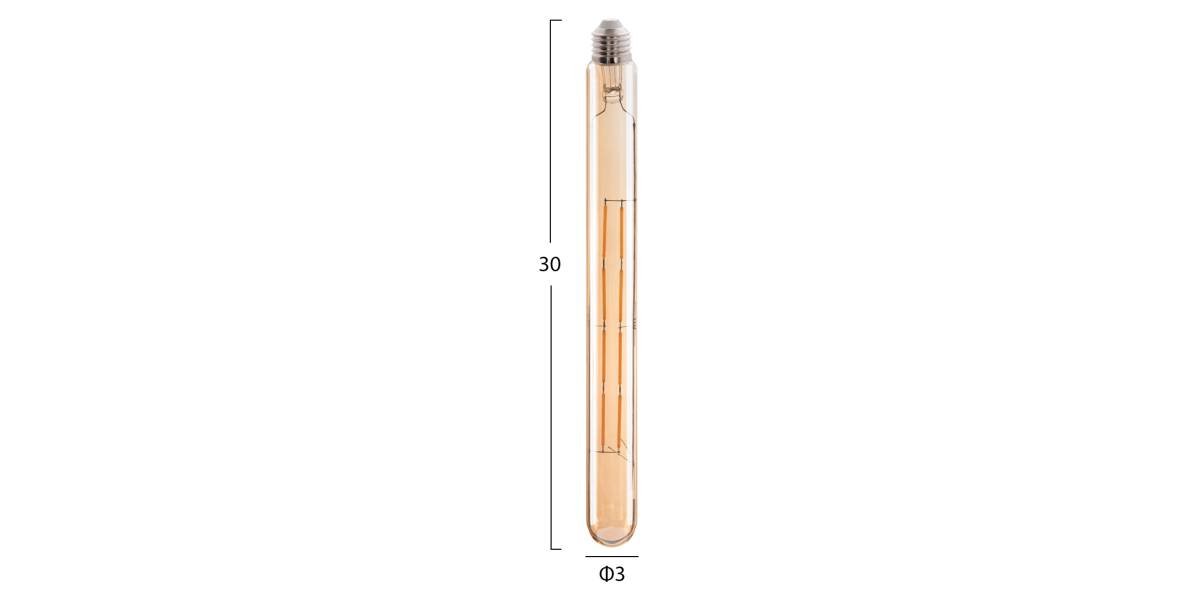 ΛΑΜΠΤΗΡΑΣ HM4191 LED FILAMENT 8W E27 3000K GOLD DIMMABLE