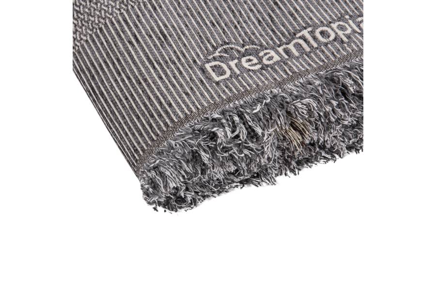 ΡΙΧΤΑΡΙ ME ΚΡΟΣΙΑ DREAMTOPIA HM12164.02 ΣΕ ΣΚΟΥΡΟ ΓΚΡΙ ΧΡΩΜΑ 178X178εκ.