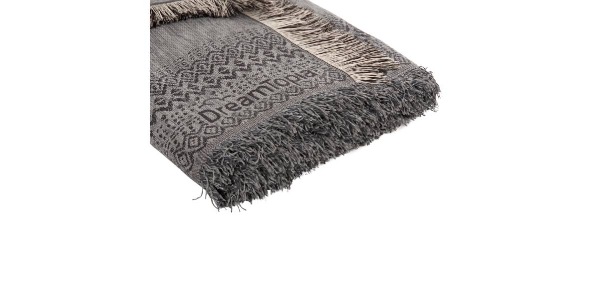 ΡΙΧΤΑΡΙ ME ΚΡΟΣΙΑ DREAMTOPIA HM12164.05 ΣΕ ΓΚΡΙ ΧΡΩΜΑ 178X178εκ.