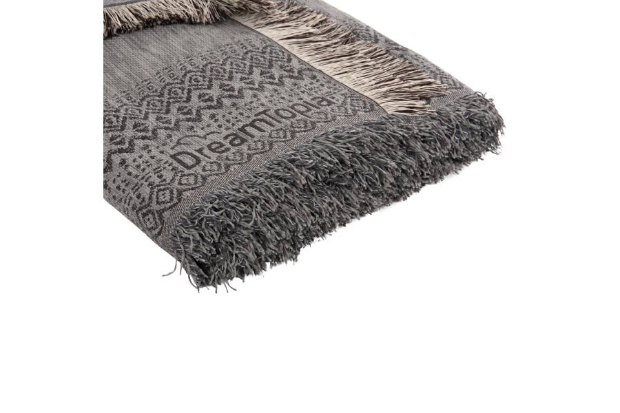 ΡΙΧΤΑΡΙ ME ΚΡΟΣΙΑ DREAMTOPIA HM12164.05 ΣΕ ΓΚΡΙ ΧΡΩΜΑ 178X178εκ.