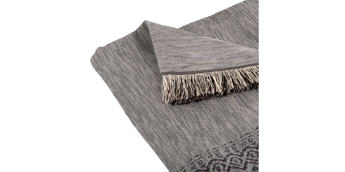 ΡΙΧΤΑΡΙ ME ΚΡΟΣΙΑ DREAMTOPIA HM12164.05 ΣΕ ΓΚΡΙ ΧΡΩΜΑ 178X178εκ.