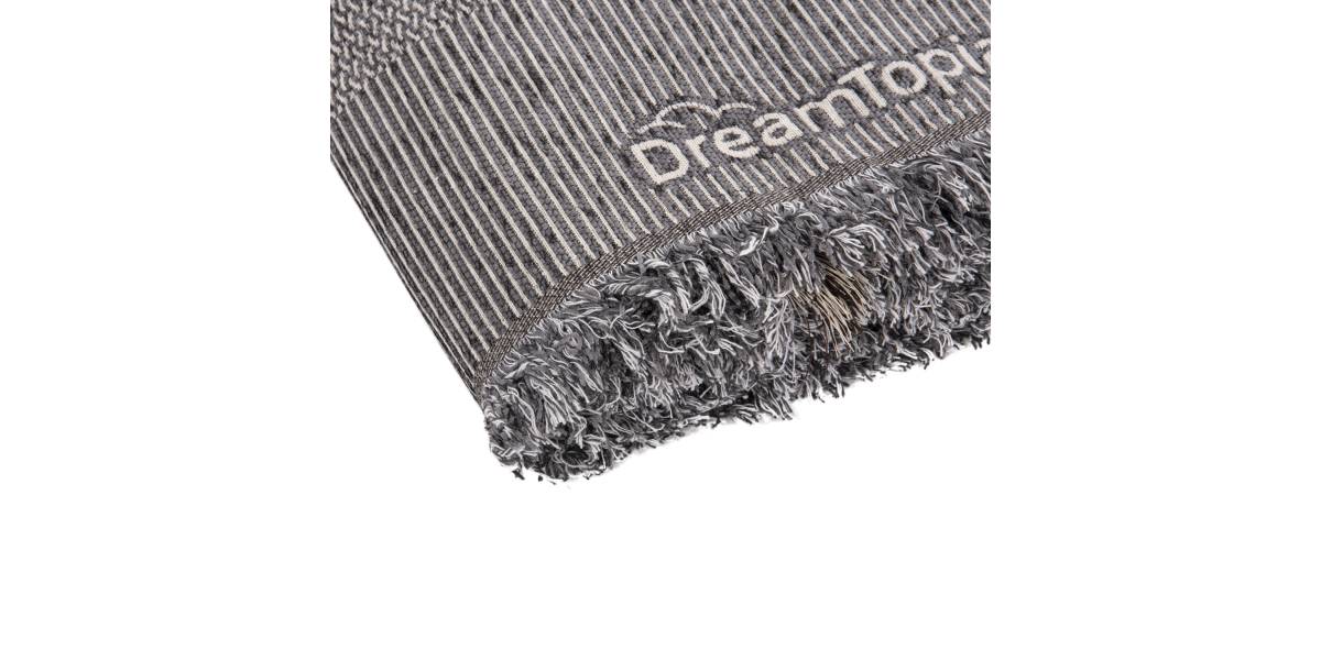 ΡΙΧΤΑΡΙ ME ΚΡΟΣΙΑ DREAMTOPIA HM12165.02 ΣΕ ΓΚΡΙ ΧΡΩΜΑ 295X170εκ.