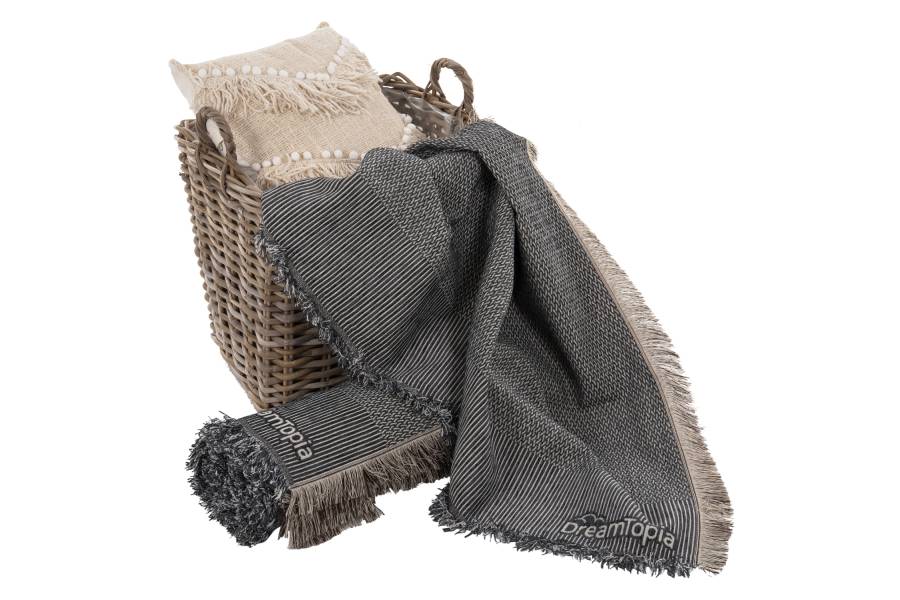 ΡΙΧΤΑΡΙ ME ΚΡΟΣΙΑ DREAMTOPIA HM12165.03 ΣΕ ΜΠΛΕ ΧΡΩΜΑ 295X170εκ.