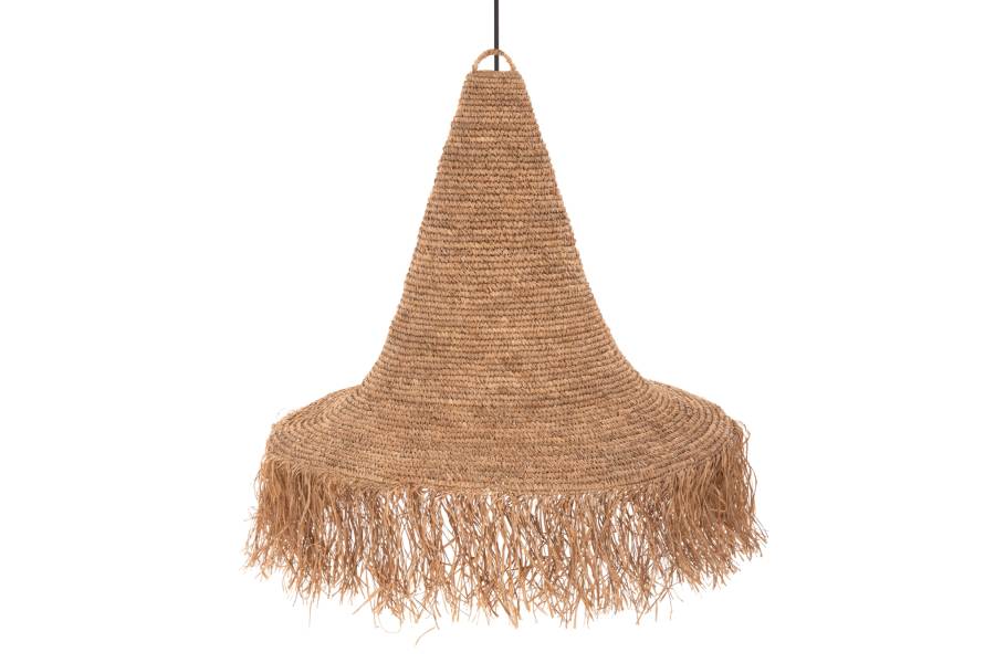 ΦΩΤΙΣΤΙΚΟ ΟΡΟΦΗΣ ΚΡΕΜΑΣΤΟ HM4033 RATTAN ΣΕ ΦΥΣΙΚΟ Φ103x84,5-106Yεκ.