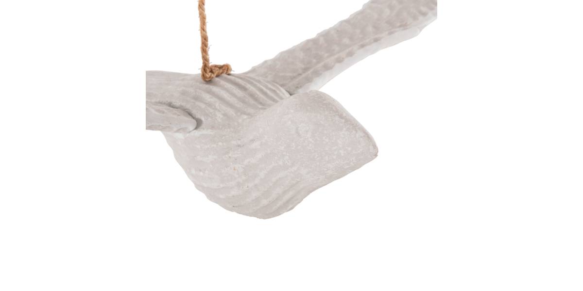 ΚΡΕΜΑΣΤΟ ΔΙAΚΟΣΜΗΤΙΚΟ ΓΛΑΡΟΣ HM4301 ΞΥΛΟ ΑΛΜΠΑΣΙΑΣ ΣΕ WHITEWASH 65x40x16-96Y εκ.