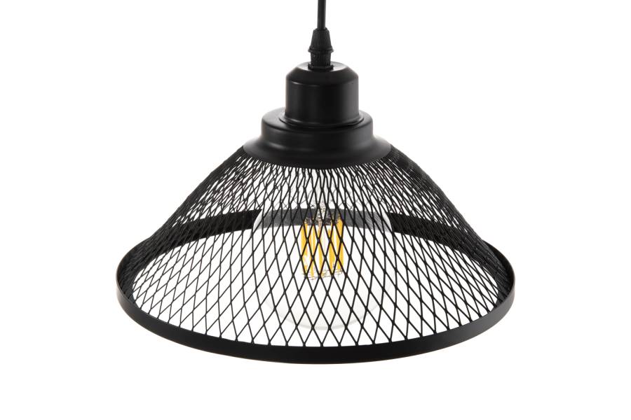 ΦΩΤΙΣΤΙΚΟ ΟΡΟΦΗΣ ΚΡΕΜΑΣΤΟ HM4102 ΜΑΥΡΟ ΜΕΤΑΛΛΙΚΟ ΚΑΠΕΛΟ Φ25x115Υεκ.