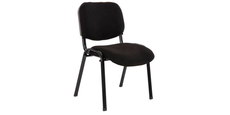 ΚΑΡΕΚΛΑ JANISHA HM1010.11 HOMEMARKT ΜΕ ΥΦΑΣΜΑ ΜΑΥΡΟ 53,5x59x77Υεκ.