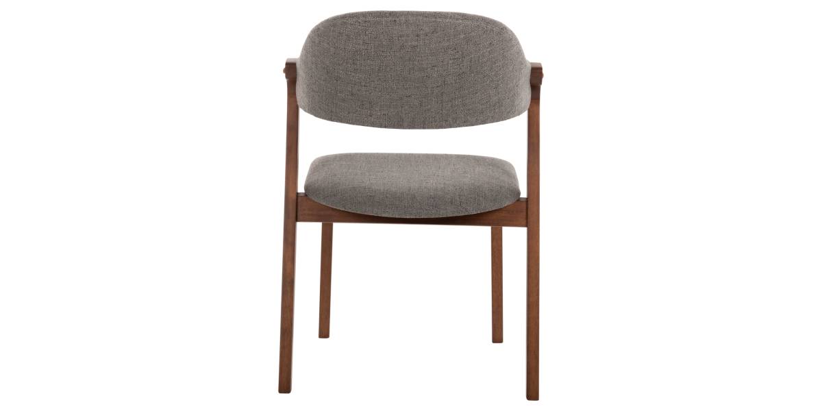 ΚΑΡΕΚΛΑ RIDER HM9734.01 RUBBERWOOD ΣΕ ΚΑΡΥΔΙ-ΥΦΑΣΜΑ ΓΚΡΙ 59x59x83Yεκ.