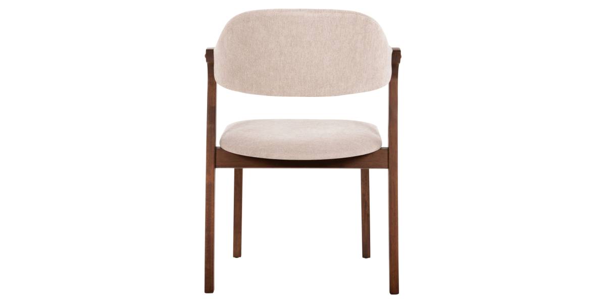 ΚΑΡΕΚΛΑ RIDER HM9734.02 RUBBERWOOD ΣΕ ΚΑΡΥΔΙ-ΥΦΑΣΜΑ ΕΚΡΟΥ 59x59x83Yεκ.