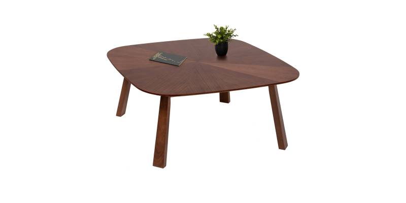ΤΡΑΠΕΖΙ ΣΑΛΟΝΙΟΥ RINER HM9738 MDF ΜΕ ΚΑΠΛΑΜΑ ΚΑΡΥΔΙΑΣ 100x100x45Yεκ.