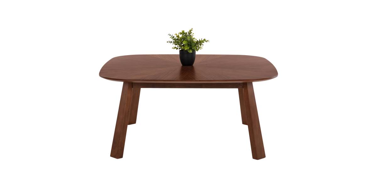 ΤΡΑΠΕΖΙ ΣΑΛΟΝΙΟΥ RINER HM9738 MDF ΜΕ ΚΑΠΛΑΜΑ ΚΑΡΥΔΙΑΣ 100x100x45Yεκ.