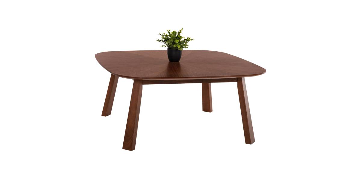 ΤΡΑΠΕΖΙ ΣΑΛΟΝΙΟΥ RINER HM9738 MDF ΜΕ ΚΑΠΛΑΜΑ ΚΑΡΥΔΙΑΣ 100x100x45Yεκ.
