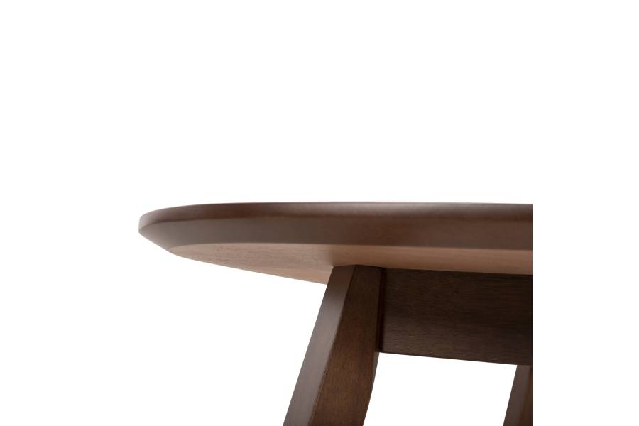 ΤΡΑΠΕΖΙ ΣΑΛΟΝΙΟΥ RINER HM9738 MDF ΜΕ ΚΑΠΛΑΜΑ ΚΑΡΥΔΙΑΣ 100x100x45Yεκ.