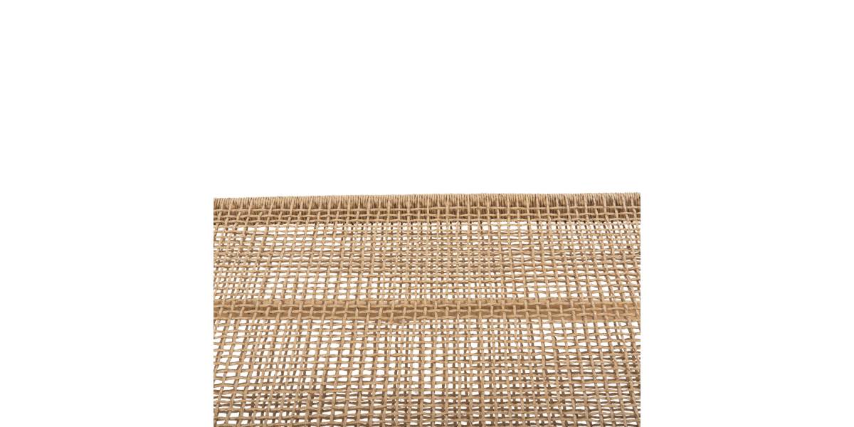 ΤΡΑΠΕΖΙ ΣΑΛΟΝΙΟΥ LONDER HM5985 ΞΥΛΟ ΤΕΑΚ- ΣΥΝΘΕΤΙΚΟ RATTAN-ΦΥΣΙΚΟ 119x79,5x41Yεκ.
