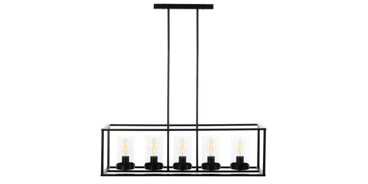 ΦΩΤΙΣΤΙΚΟ ΟΡΟΦΗΣ ΚΡΕΜΑΣΤΟ HM4082 ΜΑΥΡΟ ΜΕΤΑΛΛΟ ΚΑΙ ΓΥΑΛΙ 80x25x23,5-85Yεκ.