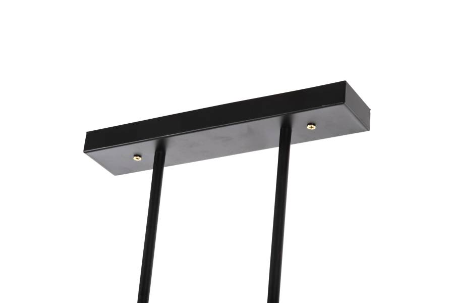 ΦΩΤΙΣΤΙΚΟ ΟΡΟΦΗΣ ΚΡΕΜΑΣΤΟ HM4082 ΜΑΥΡΟ ΜΕΤΑΛΛΟ ΚΑΙ ΓΥΑΛΙ 80x25x23,5-85Yεκ.