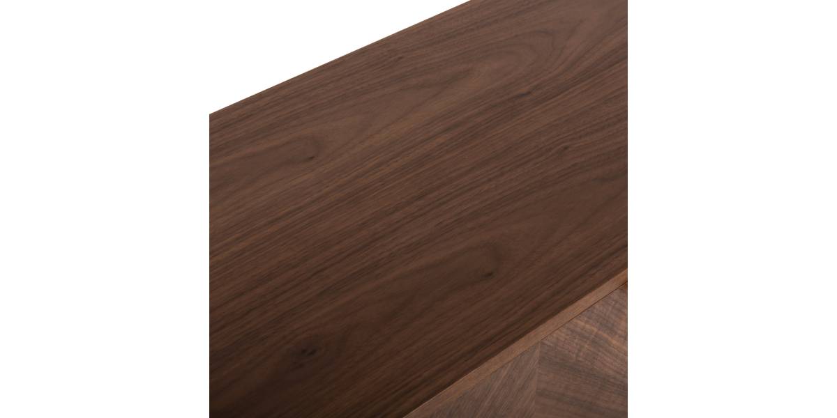 ΜΠΟΥΦΕΣ MEEN HM9735 MDF ΜΕ ΦΥΣΙΚΟ ΚΑΠΛΑΜΑ ΚΑΡΥΔΙΑΣ-ΧΡΥΣΑ ΜΕΤΑΛΛΙΚΑ ΠΟΔΙΑ 150x40x80Υεκ