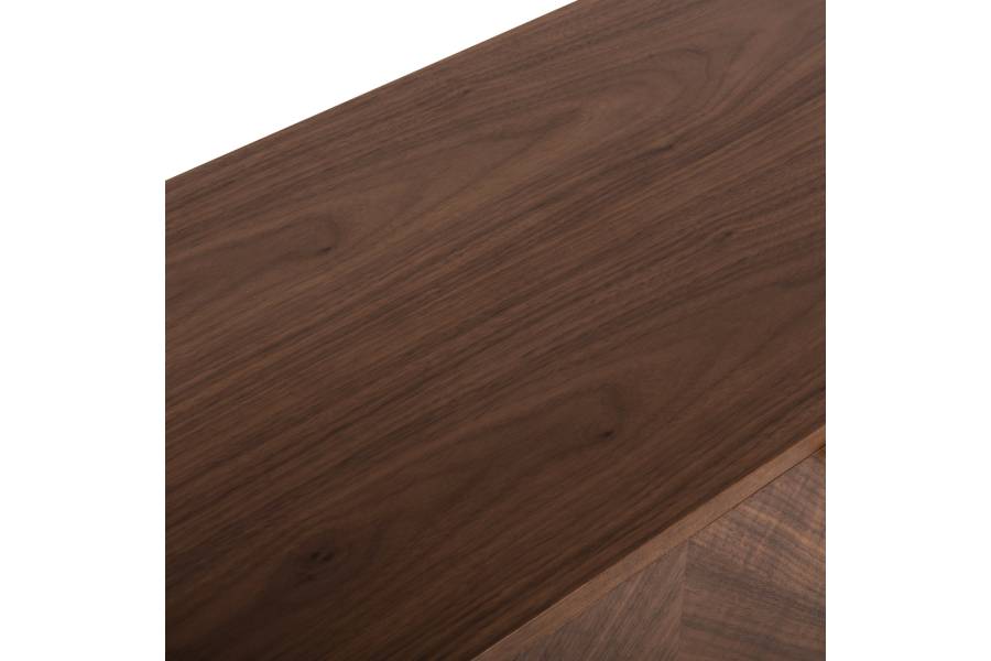 ΜΠΟΥΦΕΣ MEEN HM9735 MDF ΜΕ ΦΥΣΙΚΟ ΚΑΠΛΑΜΑ ΚΑΡΥΔΙΑΣ-ΧΡΥΣΑ ΜΕΤΑΛΛΙΚΑ ΠΟΔΙΑ 150x40x80Υεκ