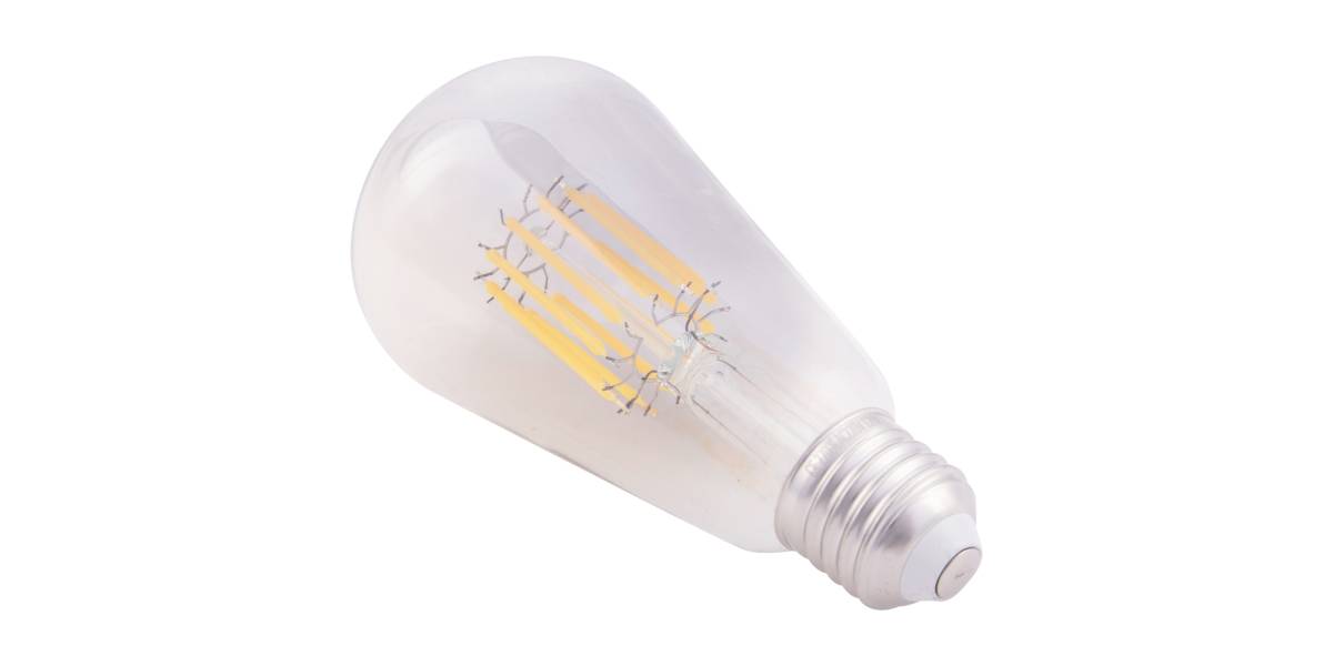 ΛΑΜΠΤΗΡΑΣ HM4189.03 LED FILAMENT 12W E27 2700K SMOKE