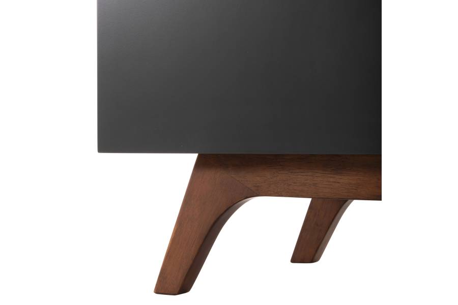 ΜΠΟΥΦΕΣ PREDA HM9747 MDF ΜΕ ΚΑΡΥΔΙ & ΣΚΟΥΡΟ ΓΚΡΙ ΚΑΠΛΑΜΑ 167x28-40x80Υεκ.