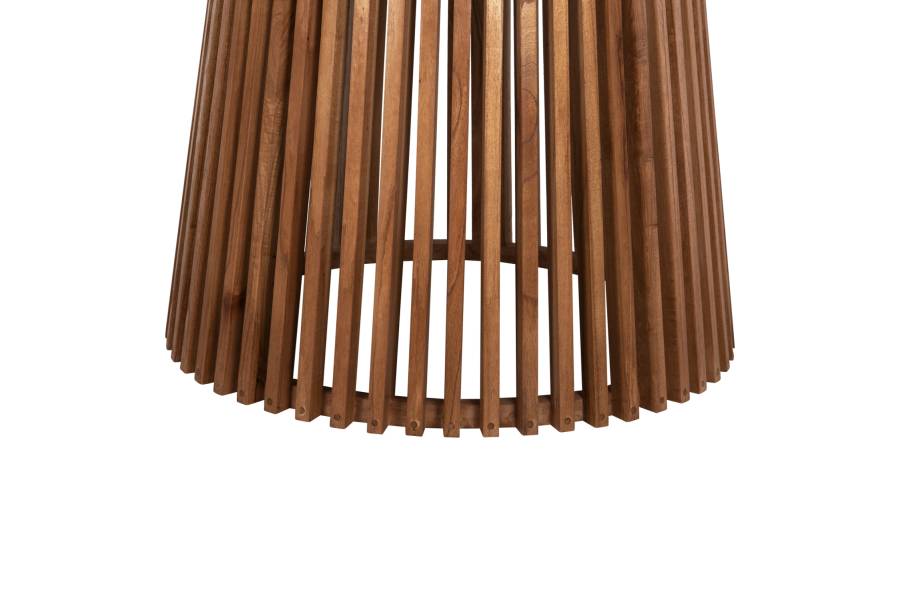 ΤΡΑΠΕΖΙ ΤΡΑΠΕΖΑΡΙΑΣ FRANTZ HM9457.11 ΜΑΣΙΦ MINDI ΞΥΛΟ ΣΕ ΦΥΣΙΚΟ Φ150x75Υεκ.