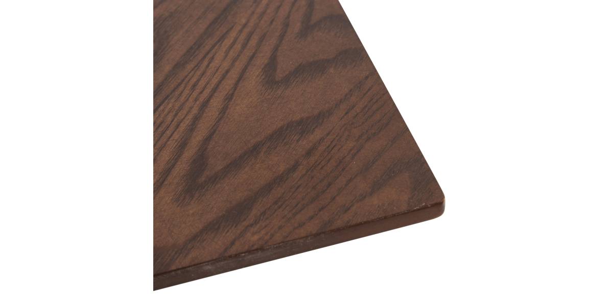 ΤΡΑΠΕΖΙ ΤΡΑΠΕΖΑΡΙΑΣ RIMER HM9742 MDF ΜΕ ΚΑΠΛΑΜΑ ΦΡΑΞΙΝΟΥ-ΚΑΡΥΔΙ ΧΡΩΜΑ 220X100x75Yεκ.