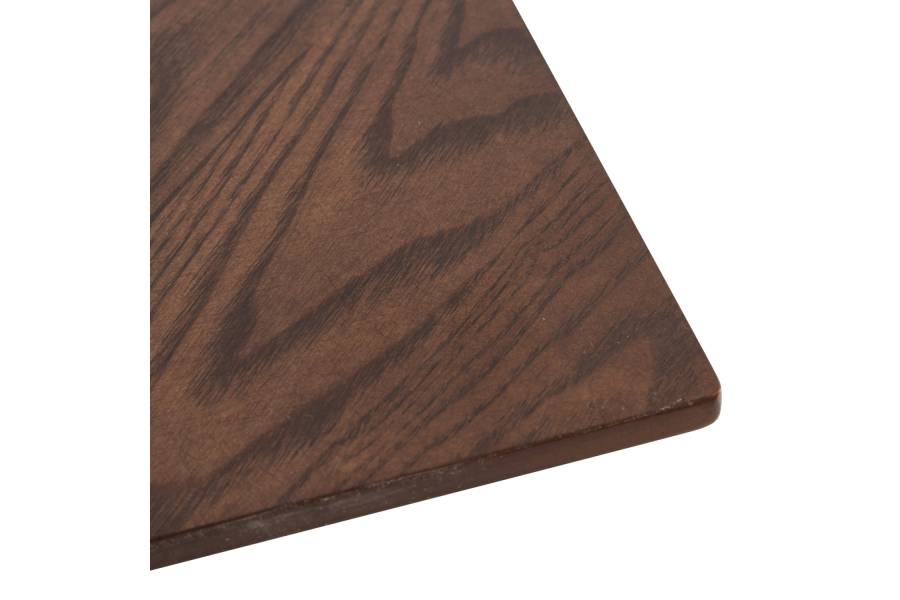 ΤΡΑΠΕΖΙ ΤΡΑΠΕΖΑΡΙΑΣ RIMER HM9742 MDF ΜΕ ΚΑΠΛΑΜΑ ΦΡΑΞΙΝΟΥ-ΚΑΡΥΔΙ ΧΡΩΜΑ 220X100x75Yεκ.