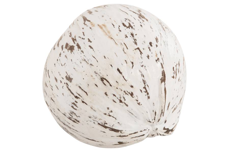 ΕΠΙΤΡΑΠΕΖΙΟ ΔΙΑΚΟΣΜΗΤΙΚΟ HM4326.05 ΚΑΡΥΔΑ ΣΕ ΛΕΥΚΟ ΧΡΩΜΑ 20x20x20Υεκ