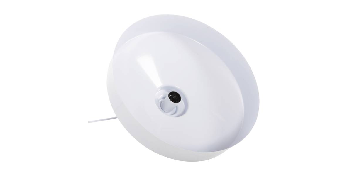 ΦΩΤΙΣΤΙΚΟ ΟΡΟΦΗΣ ΚΡΕΜΑΣΤΟ HM4159.02 ΛΕΥΚΟ ΜΕΤΑΛΛΙΚΟ ΚΑΠΕΛΟ Φ40x116Υεκ