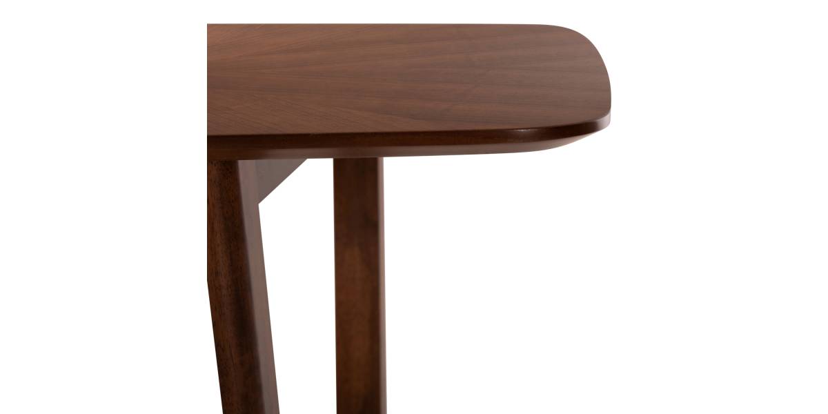 ΤΡΑΠΕΖΙ ΤΡΑΠΕΖΑΡΙΑΣ RINER ΟΡΘΟΓΩΝΙΟ HM9745 MDF ΜΕ ΚΑΠΛΑΜΑ ΚΑΡΥΔΙΑΣ 180x90x76εκ.