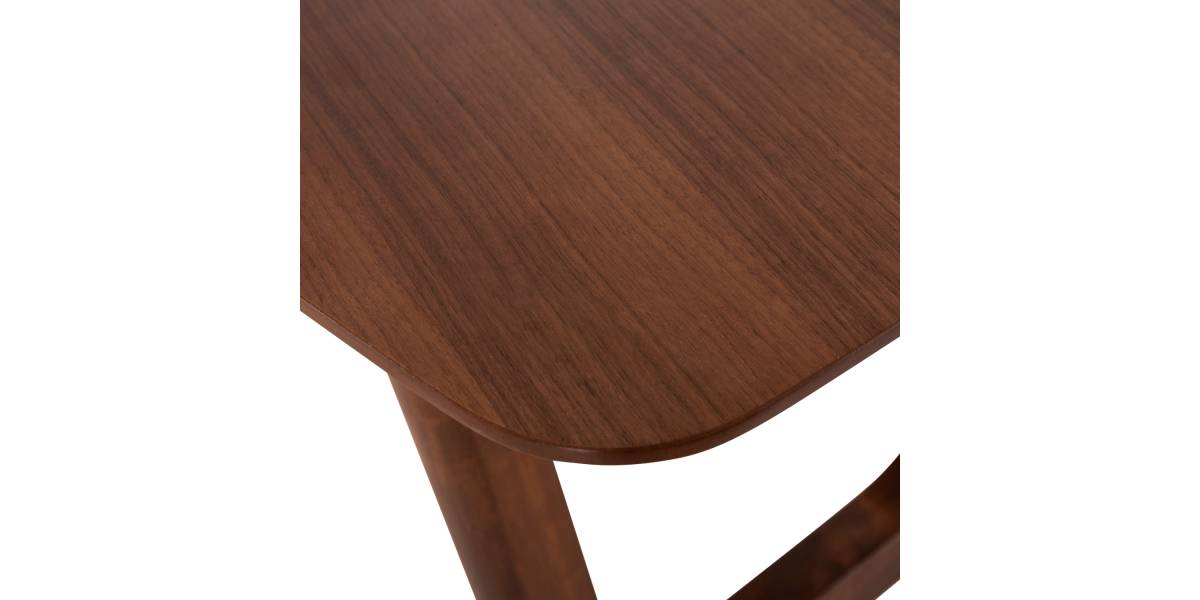 ΤΡΑΠΕΖΙ ΤΡΑΠΕΖΑΡΙΑΣ RINER ΟΡΘΟΓΩΝΙΟ HM9745 MDF ΜΕ ΚΑΠΛΑΜΑ ΚΑΡΥΔΙΑΣ 180x90x76εκ.