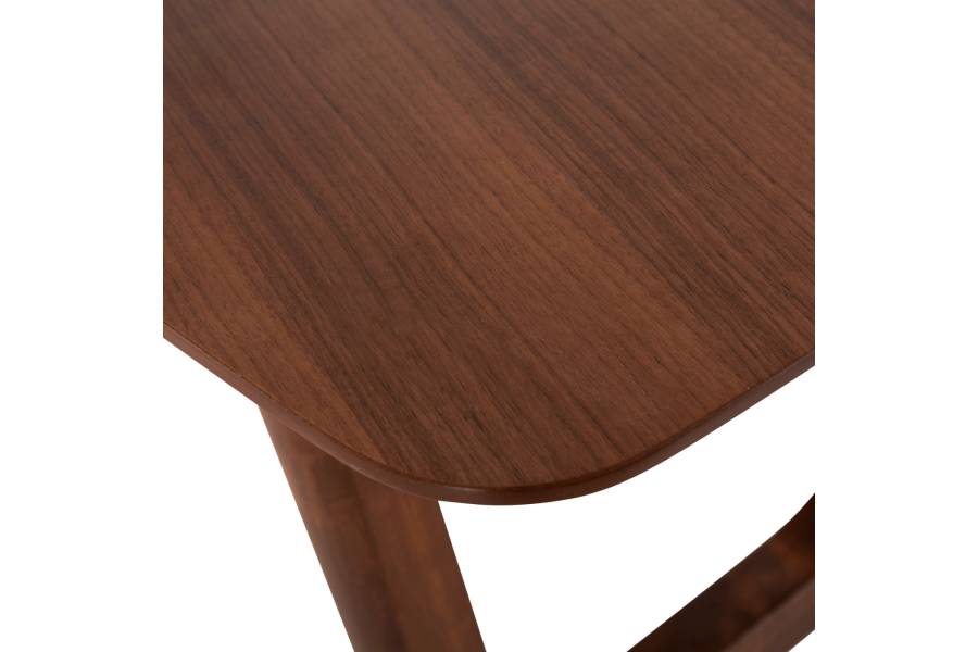 ΤΡΑΠΕΖΙ ΤΡΑΠΕΖΑΡΙΑΣ RINER ΟΡΘΟΓΩΝΙΟ HM9745 MDF ΜΕ ΚΑΠΛΑΜΑ ΚΑΡΥΔΙΑΣ 180x90x76εκ.