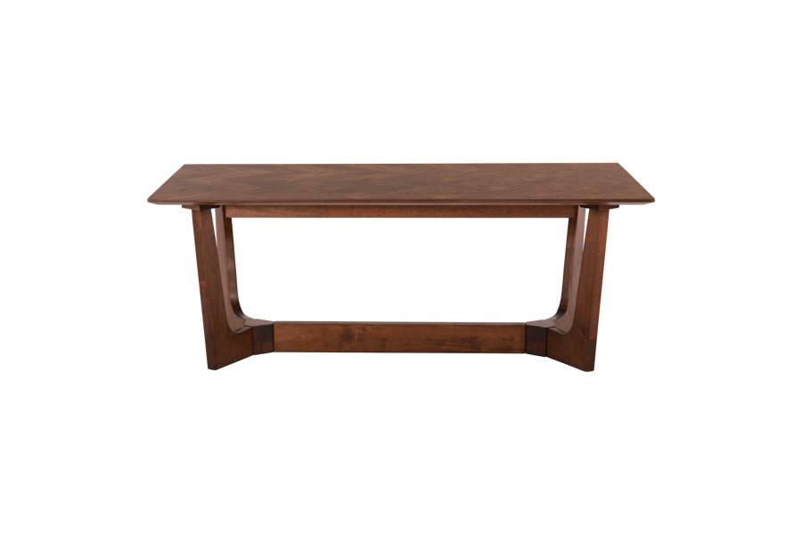 ΤΡΑΠΕΖΙ ΣΑΛΟΝΙΟΥ RIMER HM9743 MDF ΜΕ ΚΑΠΛΑΜΑ ΦΡΑΞΙΝΟΥ ΣΕ ΚΑΡΥΔΙ ΧΡΩΜΑ 120X60x45Yεκ.