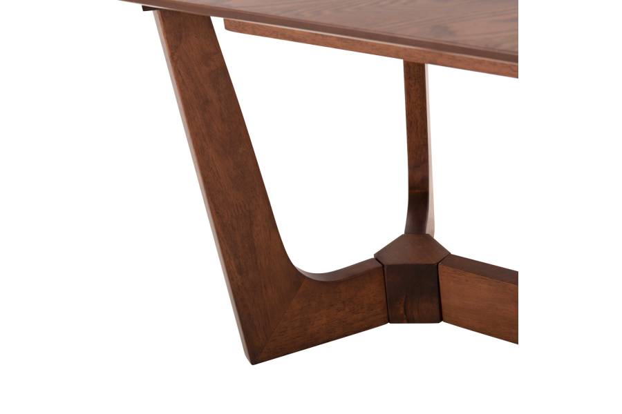 ΤΡΑΠΕΖΙ ΣΑΛΟΝΙΟΥ RIMER HM9743 MDF ΜΕ ΚΑΠΛΑΜΑ ΦΡΑΞΙΝΟΥ ΣΕ ΚΑΡΥΔΙ ΧΡΩΜΑ 120X60x45Yεκ.