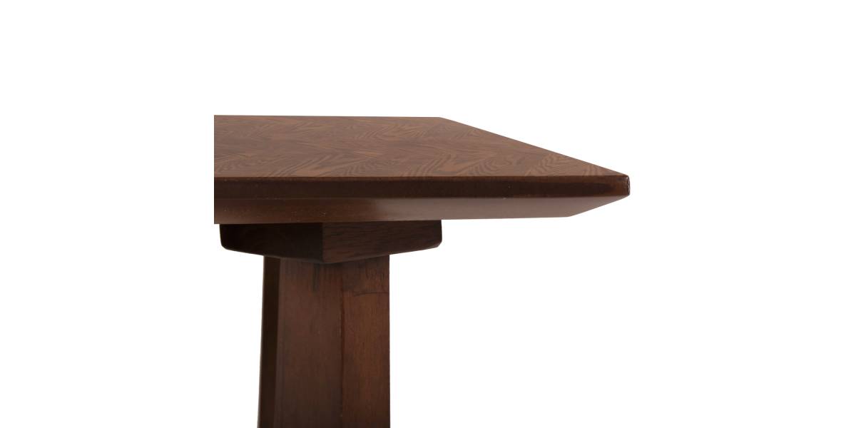 ΤΡΑΠΕΖΙ ΣΑΛΟΝΙΟΥ RIMER HM9743 MDF ΜΕ ΚΑΠΛΑΜΑ ΦΡΑΞΙΝΟΥ ΣΕ ΚΑΡΥΔΙ ΧΡΩΜΑ 120X60x45Yεκ.