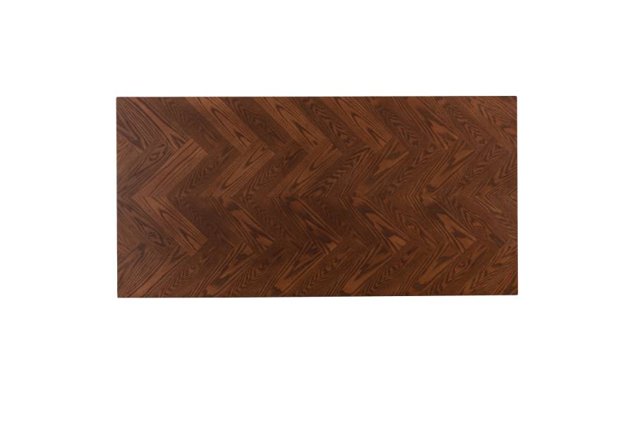 ΤΡΑΠΕΖΙ ΣΑΛΟΝΙΟΥ RIMER HM9743 MDF ΜΕ ΚΑΠΛΑΜΑ ΦΡΑΞΙΝΟΥ ΣΕ ΚΑΡΥΔΙ ΧΡΩΜΑ 120X60x45Yεκ.