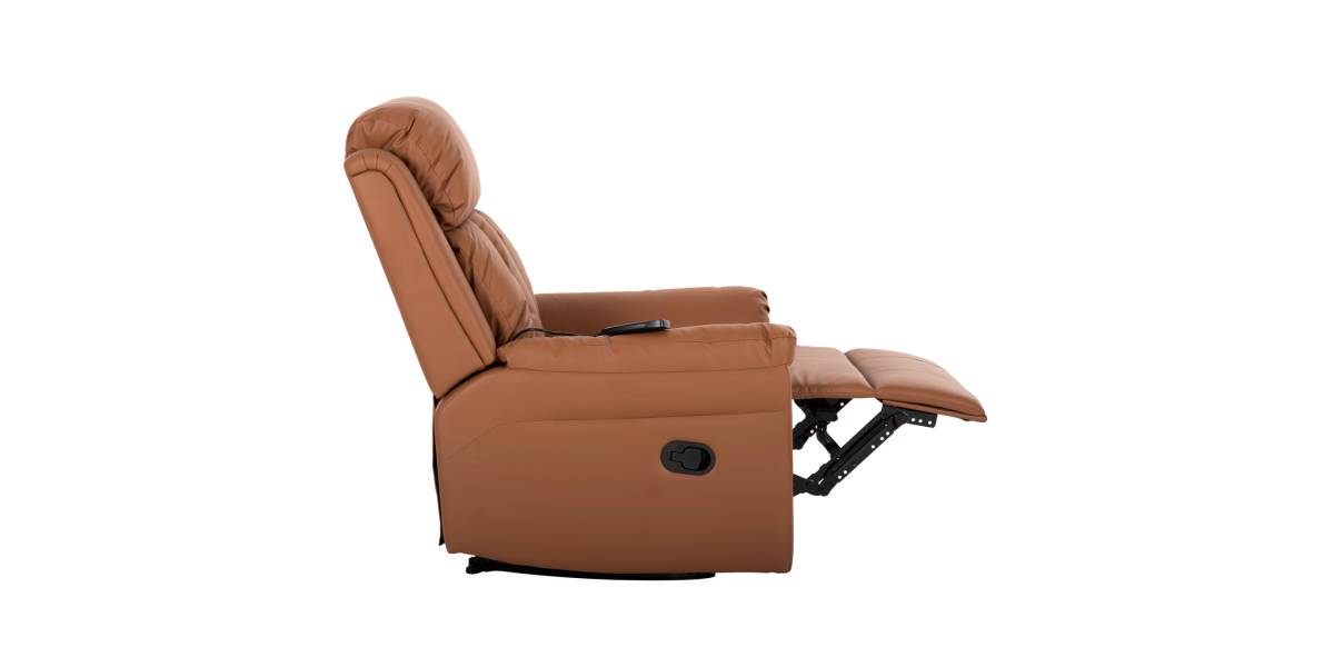 ΠΟΛΥΘΡΟΝΑ ΜΑΣΑΖ HAPPER HM9785.12 ΚΑΦΕ PU 76x94x102Υ εκ.