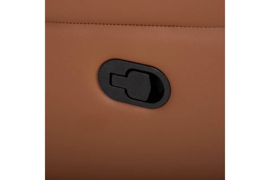 ΠΟΛΥΘΡΟΝΑ ΜΑΣΑΖ HAPPER HM9785.12 ΚΑΦΕ PU 76x94x102Υ εκ.