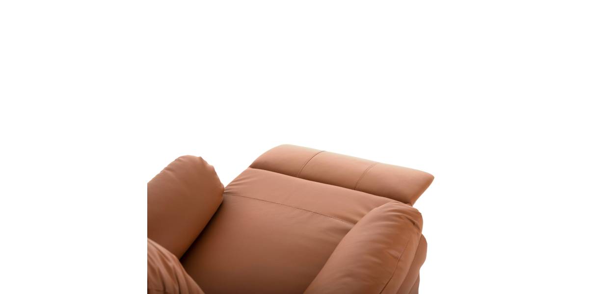 ΠΟΛΥΘΡΟΝΑ ΜΑΣΑΖ HAPPER HM9785.12 ΚΑΦΕ PU 76x94x102Υ εκ.