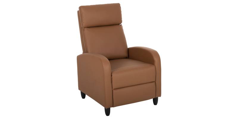 ΠΟΛΥΘΡΟΝΑ RELAX HIBER HM9782.22 ΚΑΦΕ PU 67,5x90x104Υ εκ.