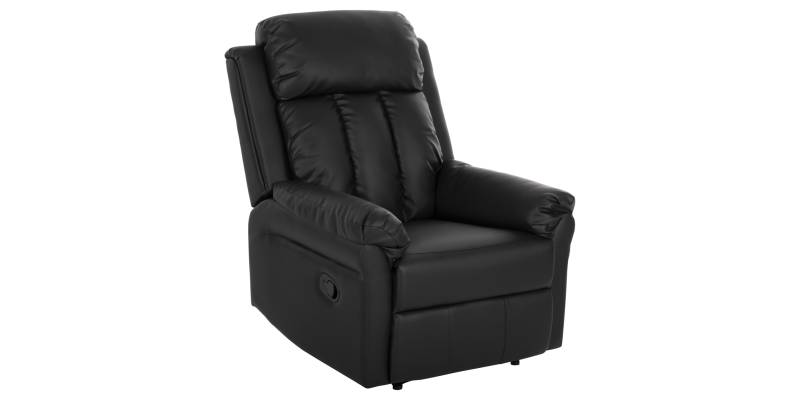 ΠΟΛΥΘΡΟΝΑ ΜΑΣΑΖ HAPPER HM9785.11 ΜΑΥΡΟ PU 76x94x102Υ εκ.