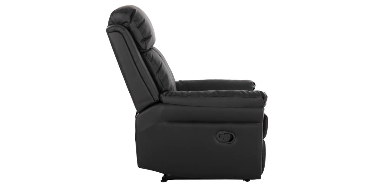ΠΟΛΥΘΡΟΝΑ ΜΑΣΑΖ HAPPER HM9785.11 ΜΑΥΡΟ PU 76x94x102Υ εκ.